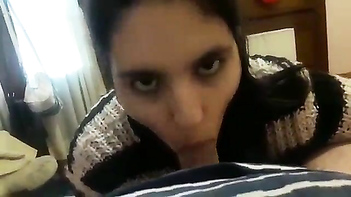 Tamil Beauty Sucks Dick Like a Pro, Mind-Blowing Blowjob Action