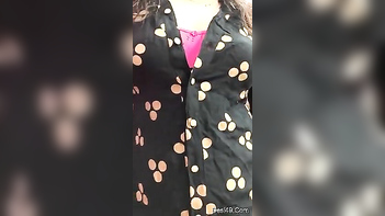 Indian Babe Sets Camera, Flashes Tiny Waist and Flat XXX Belly, Unleashes Filthy Hot Action.