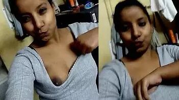 Coed Craves Indian Tits, Exposes Juicy Pair On Camera For Wild Porn Session