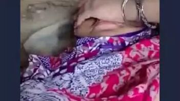 Desi Aunty’s Boobs Caught on Camera While Getting Fucked Wild