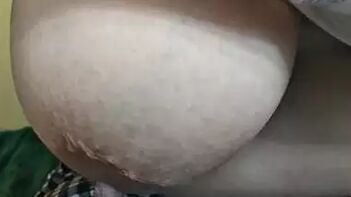 Amazing Homemade Clip - Indian Dude Manhandling His Wife’s Massive Titties
