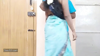 South Indian MILF Catches Hell Cheating With Her Lustful Lover