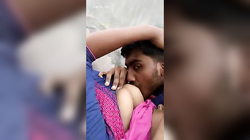 Wife Shows Off Her Juicy Melons, Gets Nipples Licked By Hungry Dick
