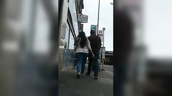 Desi Tamil Girl with a Massive Fucking Round Ass in Candid Shots