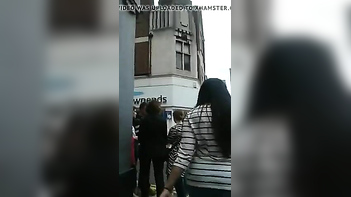 Desi Tamil Girl with a Massive Fucking Round Ass in Candid Shots