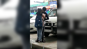 Indian Dude Catches Young Couple Getting Freaky As Hell On Street Cam