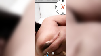 Indian Chick Flashes Her Massive Titties On Video Chat