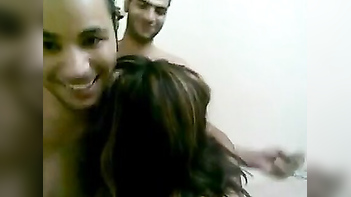 Indian Bhabhi Screams Loud While Fucking Her Hubby’s Friend With Wild Passion