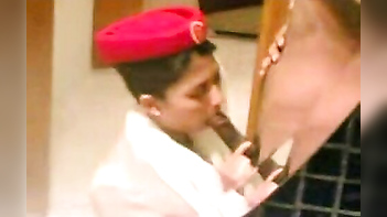 Desi Air Hostess Gets Pounded By Pilot In Wild In-Flight Orgy