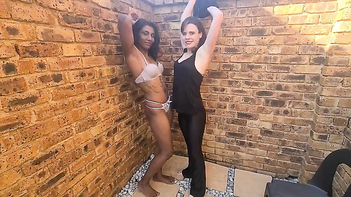 Desi Indian Slut Licks My White Pussy Clean Post-Outdoor Fuck.