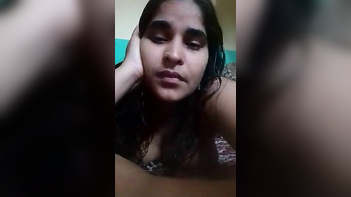 Desi Bhabhi Revealing Her Smooth, Hairless Pussy in Explicit Detail
