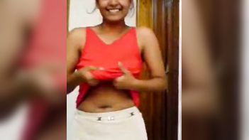 Shy Desi GF Nancy Flashes Her Fucking Boobs For Her Fucking Lover, Hot As Hell