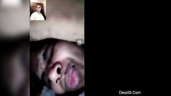 Stepson Fondles Sleeping Desi MILF's Big Tits and Wet Pussy.