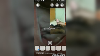 Horny Creeper Calls Desi Chick, Jerks Off While Dirty Talking