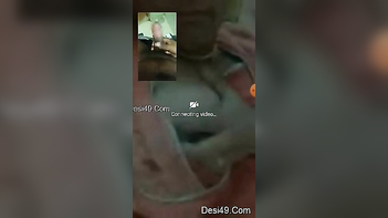 Horny Creeper Calls Desi Chick, Jerks Off While Dirty Talking