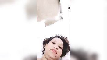 Desi Couple Threesome Action in a Hotel Room, Wild Sex with Curvy Bitches