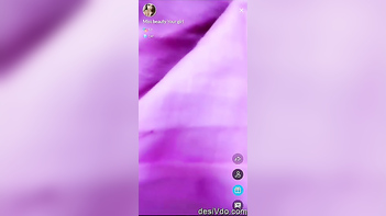 Chick Flexing Her Massive Tits in a Private Tango Session