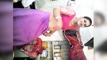 Indian Babe Strips Down to Her Lacy Underwear in Steamy Solo Porn Scene