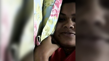 Desi MILF Shows Off Juicy Tits While Daydreaming About Husband’s XXL Cock Action