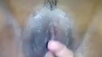 Desi Babe Shows Off Her Ass and Masturbates with a Toy in Public