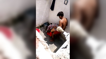 Savage Desi Couple Caught Red-Handed in Bathroom Banging