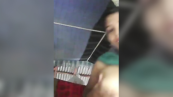 Indian Babe Flaunts Massive Tits, Gets Man Rock Hard for Wild Pussy Action.