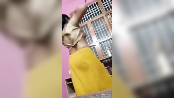 Indian Amateur Strips Down and Tries On Bras, Pussy Dripping Wet