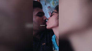 Fleshy Desi Babe Flaunts Kissing Prowess, Driving Horny Viewers Wild With Desire