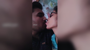 Fleshy Desi Babe Flaunts Kissing Prowess, Driving Horny Viewers Wild With Desire