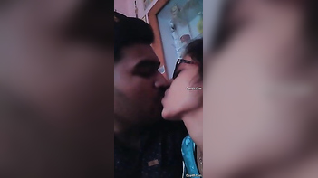Fleshy Desi Babe Flaunts Kissing Prowess, Driving Horny Viewers Wild With Desire