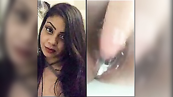 Amazing - My White Dildo Pounding My Desi Pussy Hard