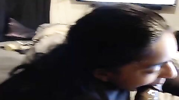 Tamil MMS Leak - Nithya Sucking Her BF’s Cock Like a Pro