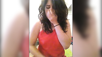 Desi Chick Masturbates On Cam For The First Damn Time, Sexy As Hell