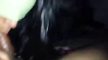 Recently Married Nagpur Chick Blindfolded, Sucking Dick Like a Pro