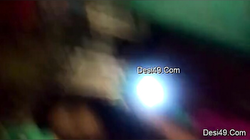 Man Catches Indian Stepmom Flashing Her Juicy Boobies Out of That Tight Sari