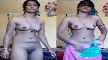 Desi Slut Flashes Her Juicy Tits and Soaking Pussy, Moaning Loud as Fuck.