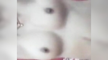 Indian Bhabhi With Massive Tits Reveals Her Juicy Assets On Demand, Damn!