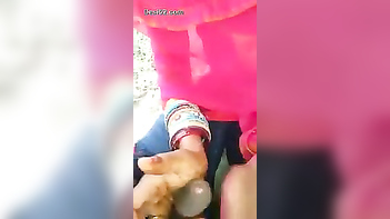 Desi Village Bhabi Sucking Dick Outdoors, Wild Sex Action Caught on Camera