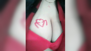 Desi Chick Flashing Her Massive Tits and Pussy Close-Ups