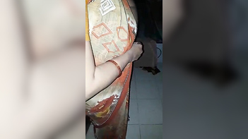 Desi Aunty Gets Her Massive Tits Squeezed and Fucked By Her Horny Lover
