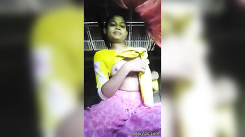 Bangladeshi Village Chick Shows Her Drenched Pussy and Sucks Dick Like a Pro