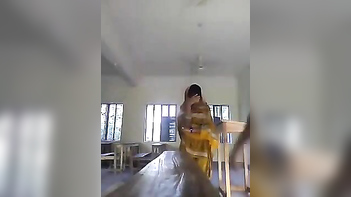 Desi College Romance - Steamy Classroom Sex Tape Caught On Camera