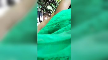 Desi Village Chick Getting Pounded In The Jungle Wildly