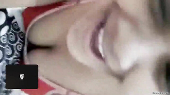 Desi Chick Teasing Hard on Video Call - Must See Pussy Action Now