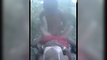 Neighbor Aunty Gangbanged Outdoors, Wild Village Sex Tape Caught On Camera