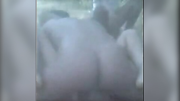 Neighbor Aunty Gangbanged Outdoors, Wild Village Sex Tape Caught On Camera