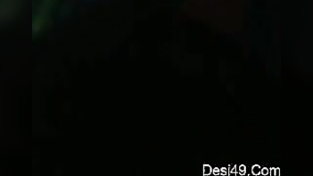 Desi Slut Bares Her Juicy Tits For Some Bedside Cock Teasing Action