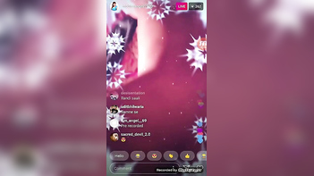 Desi Girl Goes Wild in Live App Video, Sucking Dick and Moaning Loud
