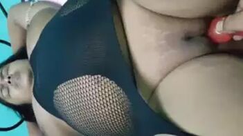 Indian Bhabi Masturbates and Gets Fucked Like a Wild Animal