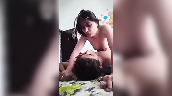 Desi Chick Grinding Her BF Like a Pro, Wild Sex Session Caught on Camera